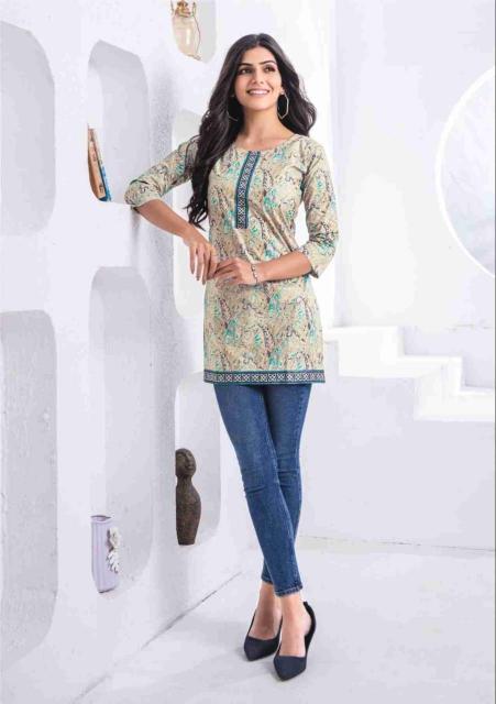 Mayur Crystal Vol 3 Kurti Wholesale Catalog