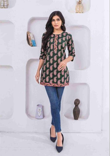 Mayur Crystal Vol 3 Kurti Wholesale Catalog