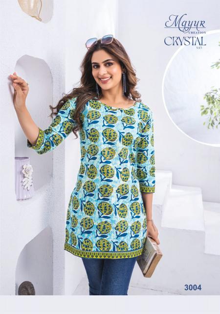 Mayur Crystal Vol-3 – Short Tops - Wholesale Catalog