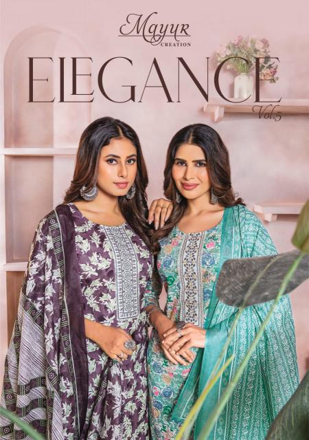 Mayur Elegance Vol-5 – Kurti Pant With Dupatta - Wholesale Catalog