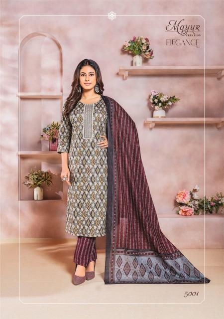 Mayur Elegance Vol-5 – Kurti Pant With Dupatta - Wholesale Catalog