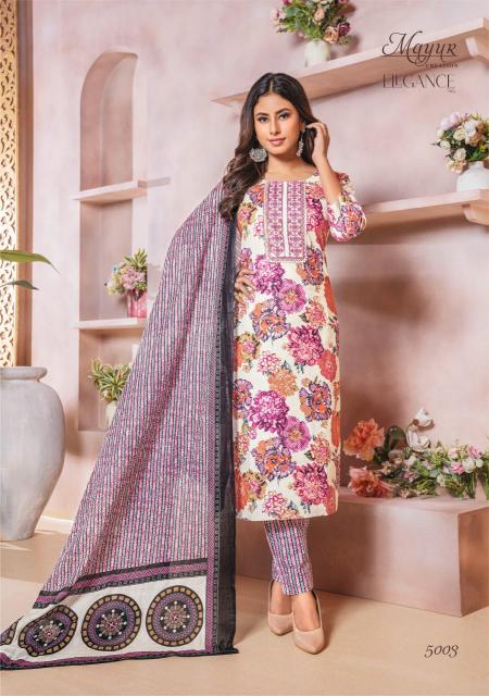 Mayur Elegance Vol-5 – Kurti Pant With Dupatta - Wholesale Catalog