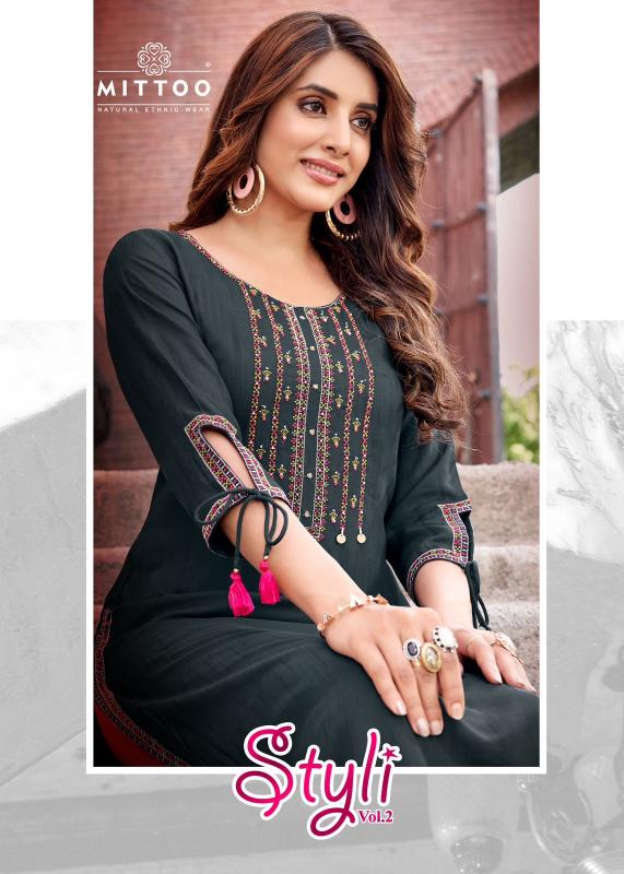 MITTOO STYLI Vol 2 Kurti Wholesale Catalog