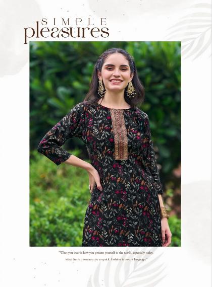 Radhika Lifestyle Charming Vol-6 – Straight Kurtis - Wholesale Catalog