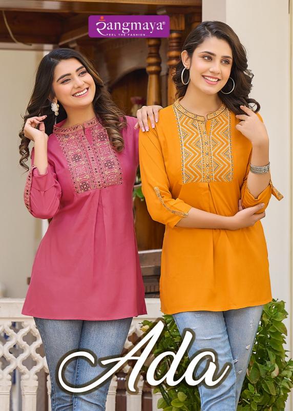 RANGMAYA ADA TOP Kurti Wholesale Catalog