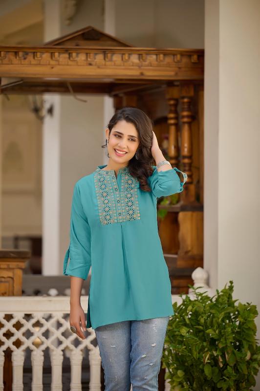 RANGMAYA ADA TOP Kurti Wholesale Catalog