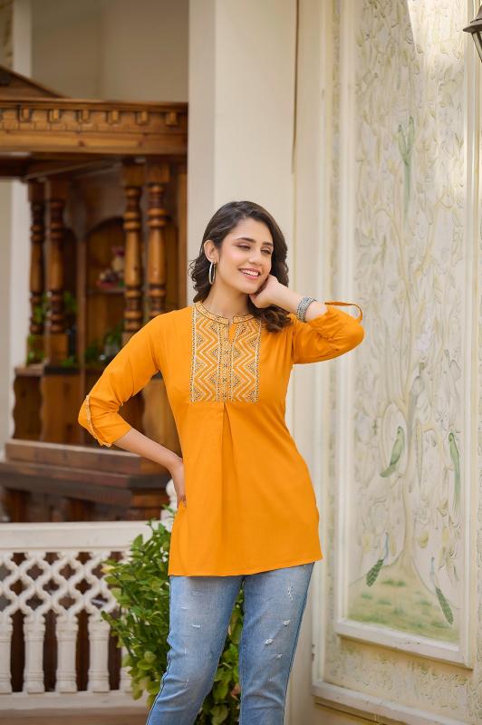 RANGMAYA ADA TOP Kurti Wholesale Catalog