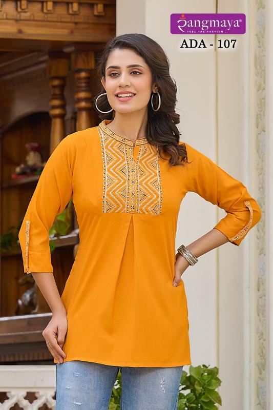 RANGMAYA ADA TOP Kurti Wholesale Catalog