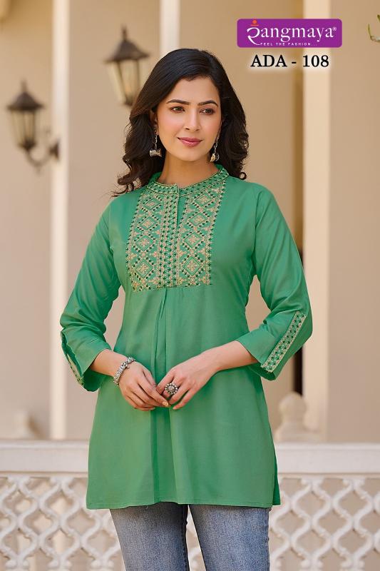 RANGMAYA ADA TOP Kurti Wholesale Catalog