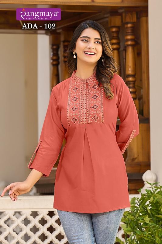 RANGMAYA ADA TOP Kurti Wholesale Catalog