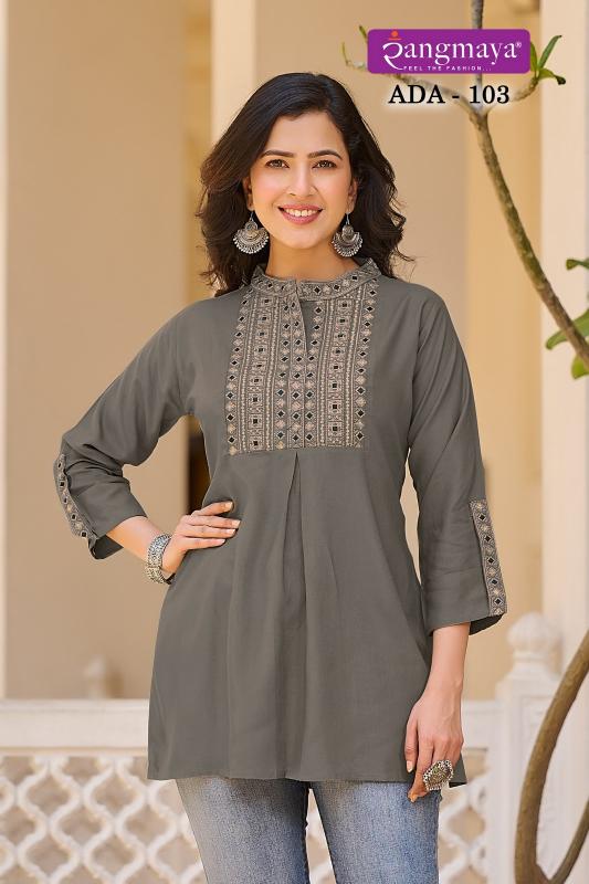 RANGMAYA ADA TOP Kurti Wholesale Catalog