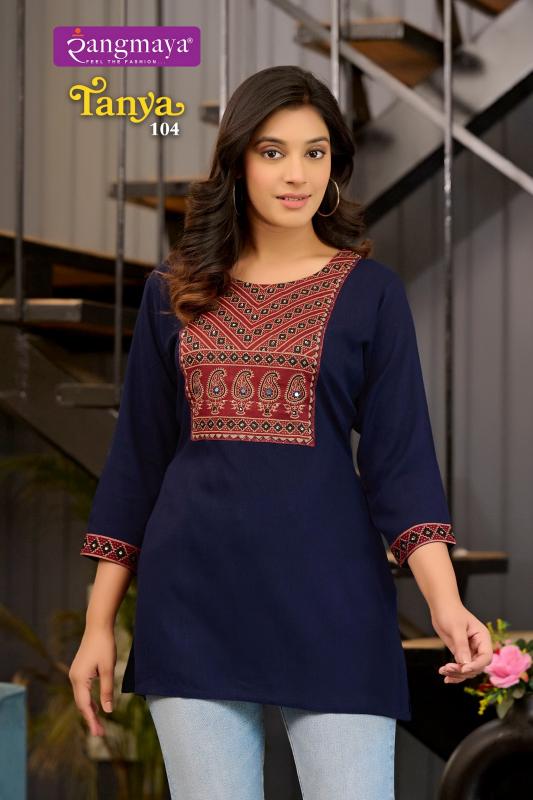 Rangmaya TANYA Kurti Top Wholesale Catalog