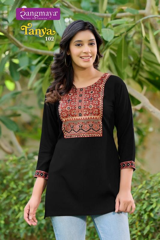 Rangmaya TANYA Kurti Top Wholesale Catalog