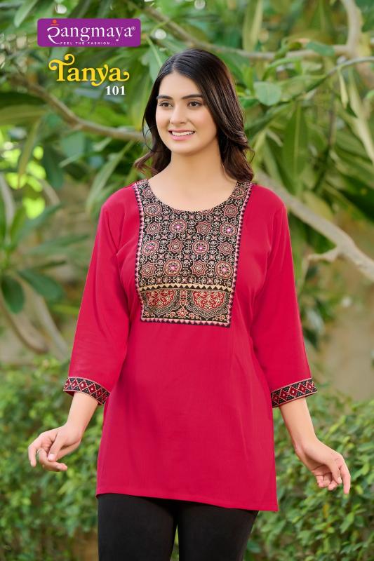 Rangmaya TANYA Kurti Top Wholesale Catalog