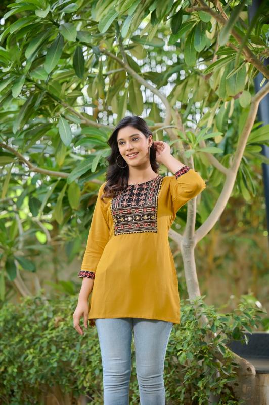 Rangmaya TANYA Kurti Top Wholesale Catalog