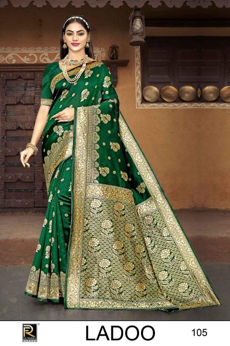 Ronisha Ladoo Banarasi Silk Saree Wholesale catalog