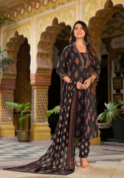 Sabella Cotton Anarkali Kurti Wholesale Catalog