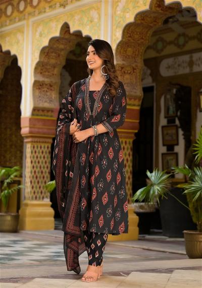 Sabella Cotton Anarkali Kurti Wholesale Catalog