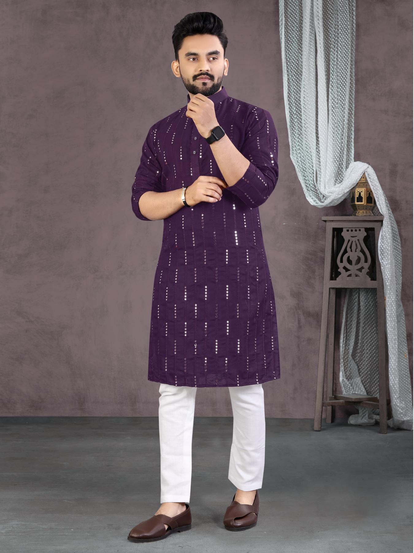 SABELLA Cotton kurta Vol-13 Work Mirror Mens Wear Wholesale Catalog