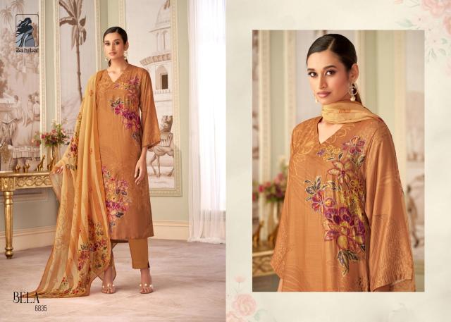 Sahiba Bela Digital Printed Salwar Kameez Wholesale Catalog