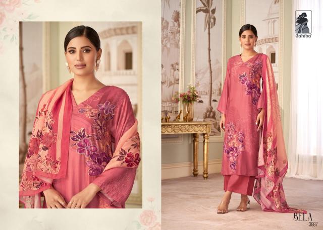 Sahiba Bela Digital Printed Salwar Kameez Wholesale Catalog