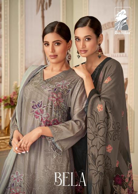 Sahiba Bela Digital Printed Salwar Kameez Wholesale Catalog