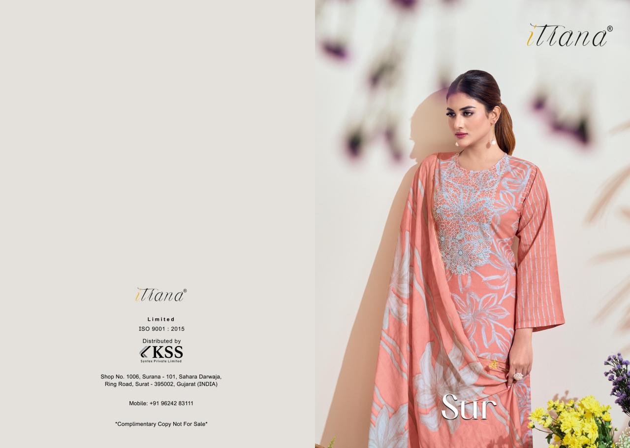 SAHIBA ITRANA SUR Cotton Salwar Kameez Wholesale Catalog