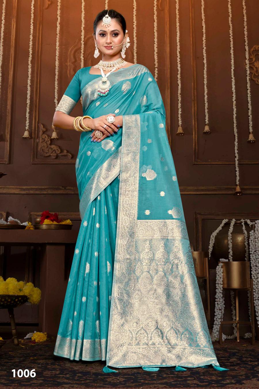 Saroj Chaaya linen vol.4 50*600 Silk saree in surat with price wholesale