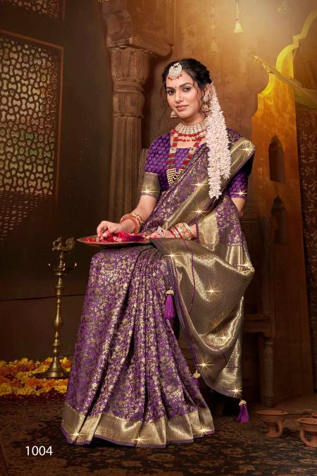 Saroj Mehar Swarovski satin silk saree in surat with price wholesale