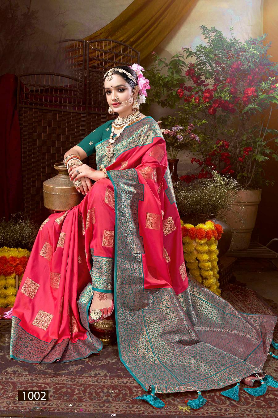 Saroj Utsav vol.1 50*600 Silk saree in surat with price wholesale