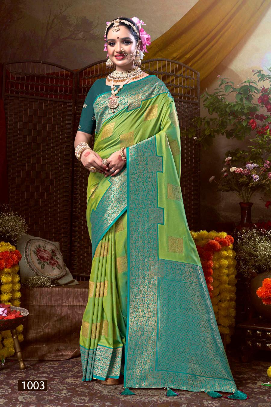 Saroj Utsav vol.1 50*600 Silk saree in surat with price wholesale