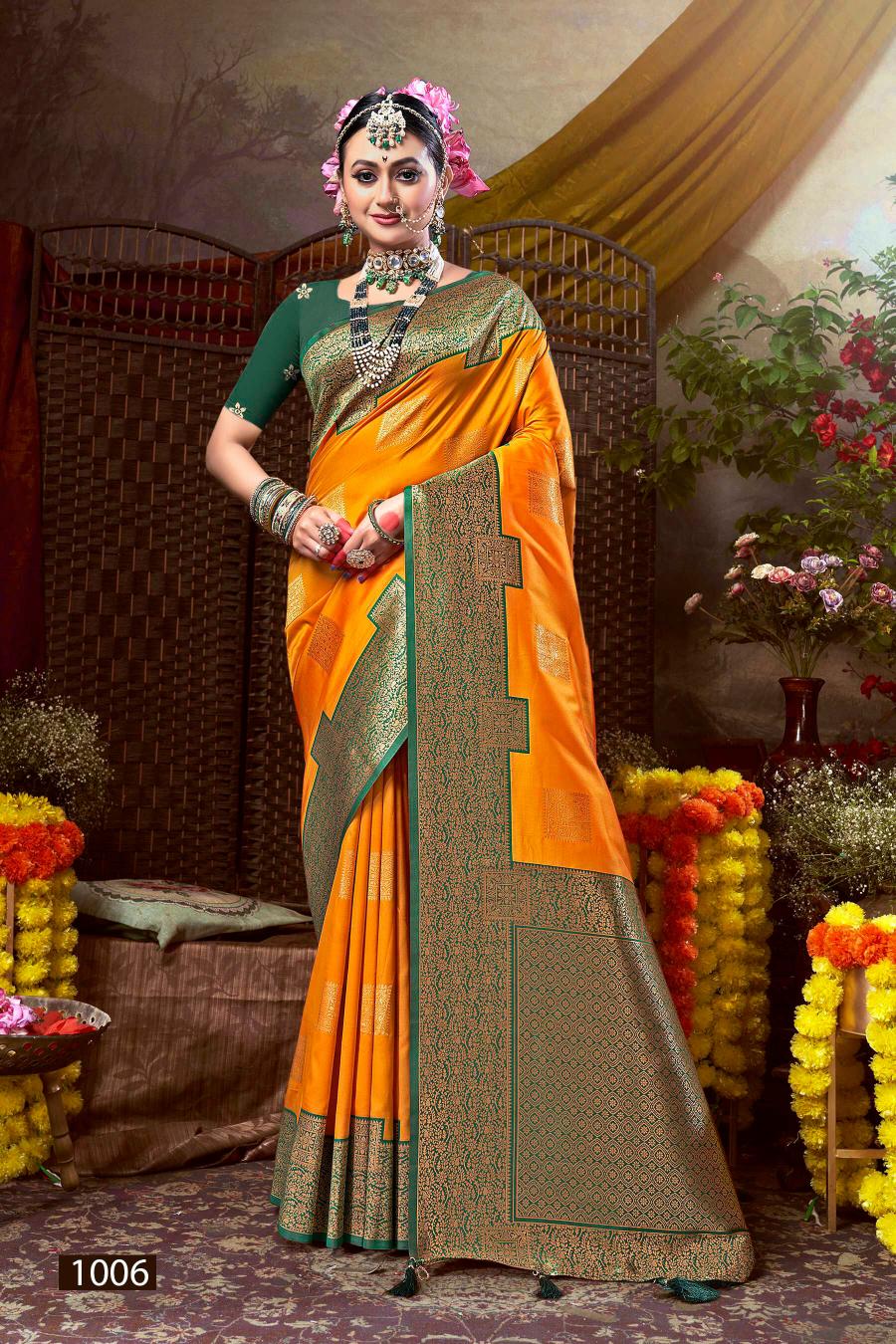 Saroj Utsav vol.1 50*600 Silk saree in surat with price wholesale