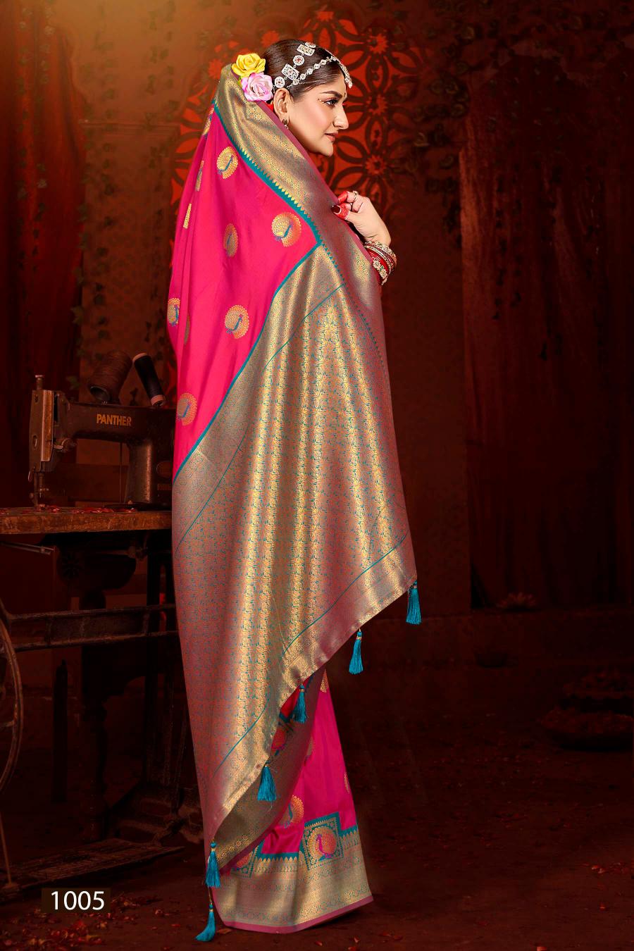 Saroj Utsav vol.2 50*600 Silk saree in surat with price wholesale