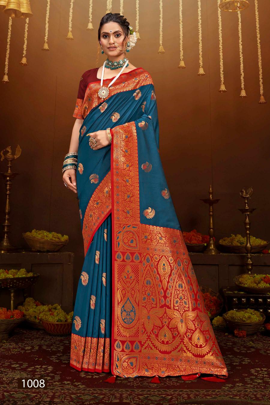 Saroj Utsav vol.3 50*600 Silk saree in surat with price wholesale