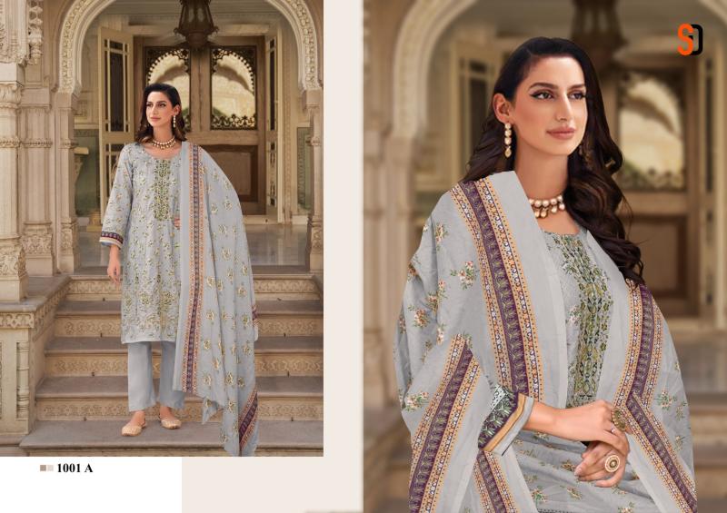 Shraddha Bin Saeed Color Collection Chiffon salwar kameez Wholesale catalog