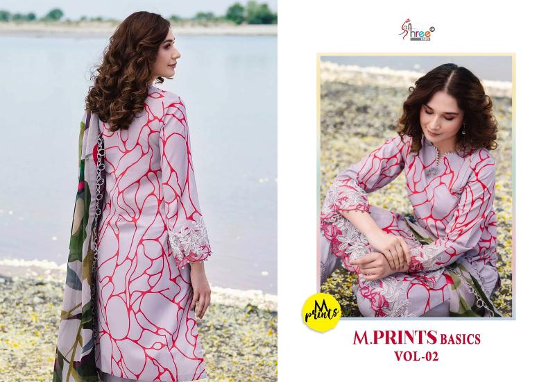 Shree M Prints Basics Vol 2 Cotton Dupatta Salwar Kameez Wholesale Catalog