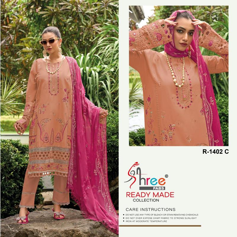 Shree R 1402 A To D Pakistani  Suits Wholesale catalog