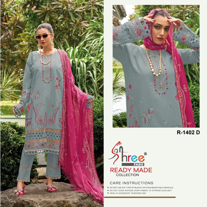 Shree R 1402 A To D Pakistani  Suits Wholesale catalog