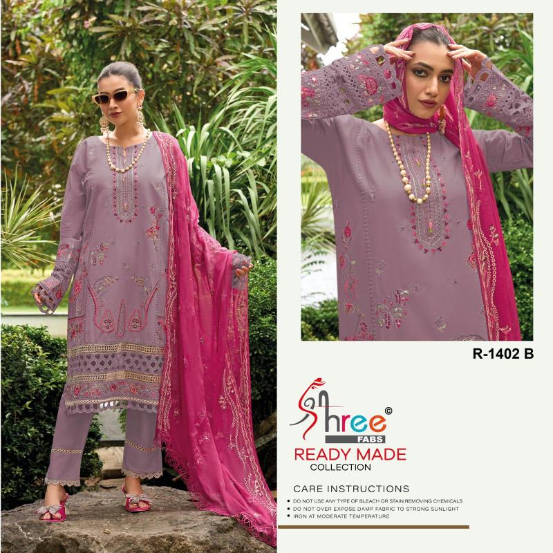 Shree R 1402 A To D Pakistani  Suits Wholesale catalog