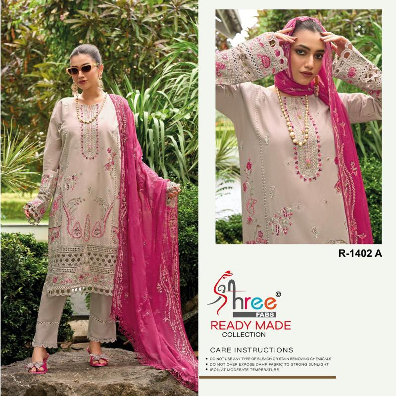 Shree R 1402 A To D Pakistani  Suits Wholesale catalog