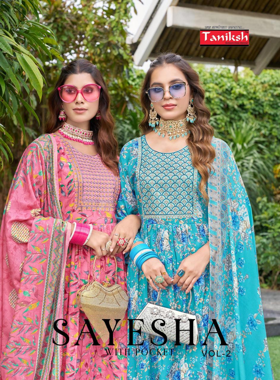 Taniksh Sayesha Vol 2 Naira Cut Kurti Wholesale catalog