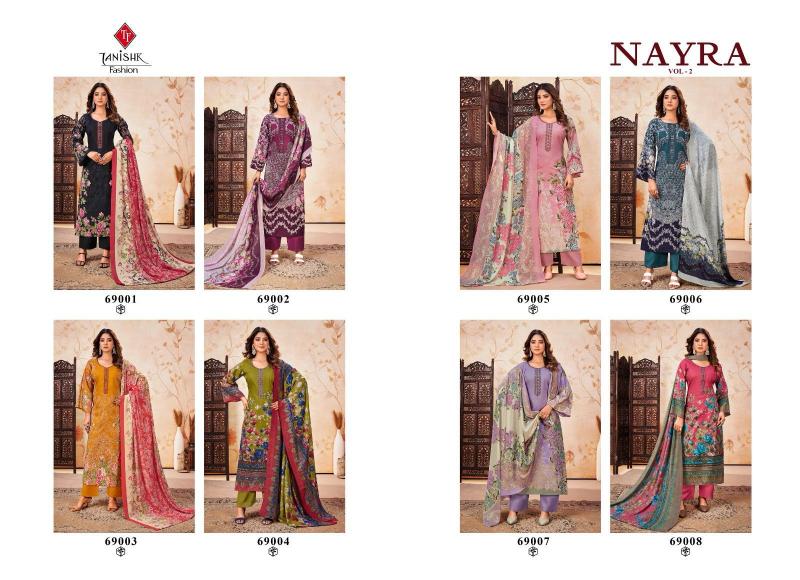 Tanishk fashion NAYRA 2 COTTON Salwar Kameez Wholesale Catalog