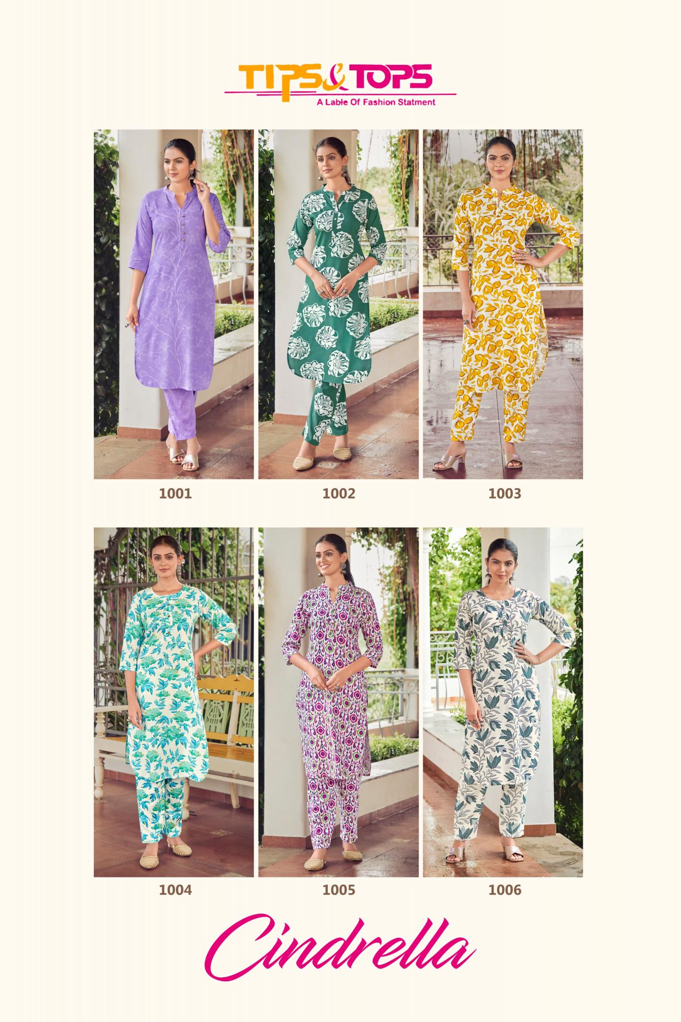 TIPS & TOPS CINDRELLA Co-ord set Wholesale catalog