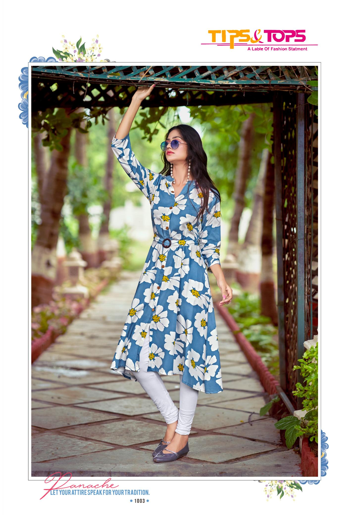 TIPS & TOPS GRACCY kurti wholesale catalog