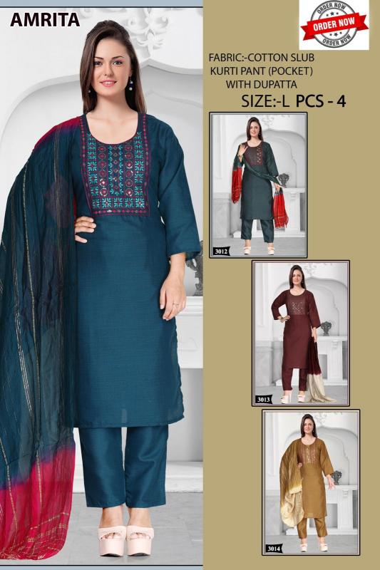 TRENDY AMRITA VOL.0.1 KURTI Wholesale catlog