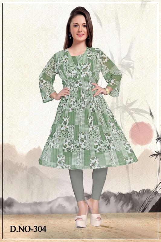 TRENDY HAVISHA VOL.0.1 KURTI Wholesale catalog