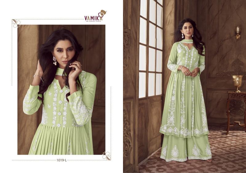 Vamika LAKHNAVI VOL4 (D.NO.1019K To 1019O) KURTI Wholesale catalog