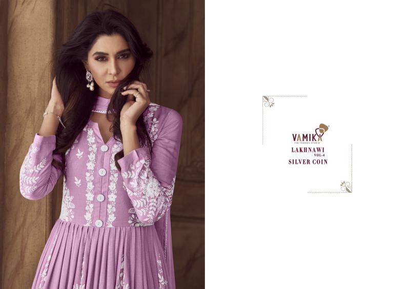 Vamika LAKHNAVI VOL4 (D.NO.1019K To 1019O) KURTI Wholesale catalog