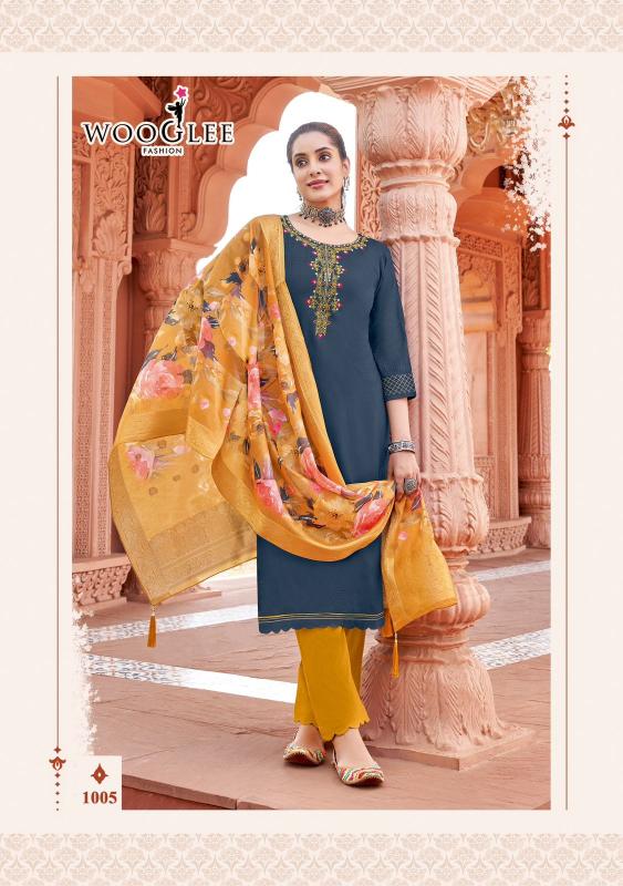 Wooglee Jakhee Viscose Weaving kurti Wholesale Catalog