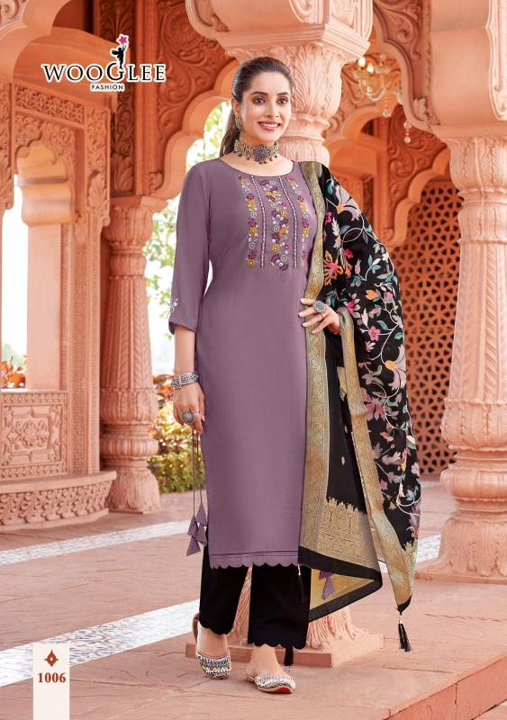 Wooglee Jakhee Viscose Weaving kurti Wholesale Catalog